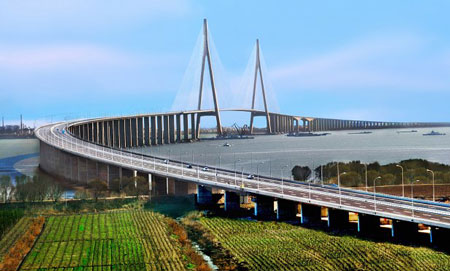 江蘇蘇通長江公路大橋