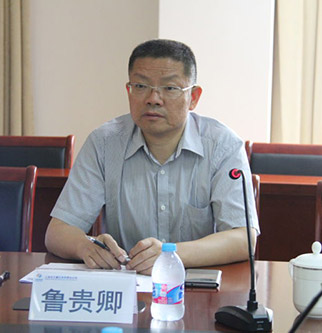 調研組魯貴卿副主任做總結性發言