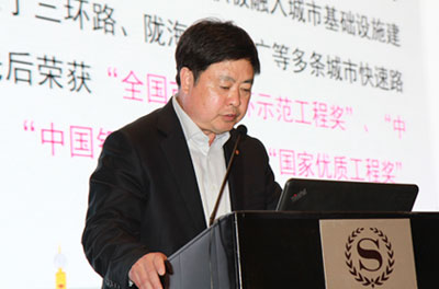 中電建（鄭州）城建投資管理有限公司副總經理吳建平介紹成果