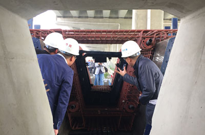 鄭州市東三環（107輔道）快速化工程PPP項目現場觀摩