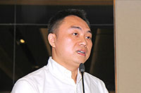 上海普華科技發(fā)展股份有限公司總經(jīng)理助理--何晟赟做主題發(fā)言