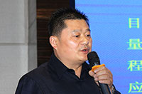天津三建建筑工程有限公司信息中心主任--辛強(qiáng)做主題發(fā)言