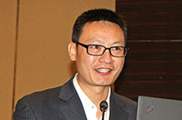 華北電力設(shè)計(jì)院工程有限公司工程建設(shè)事業(yè)部工程控制處處長-王有做主題發(fā)言
